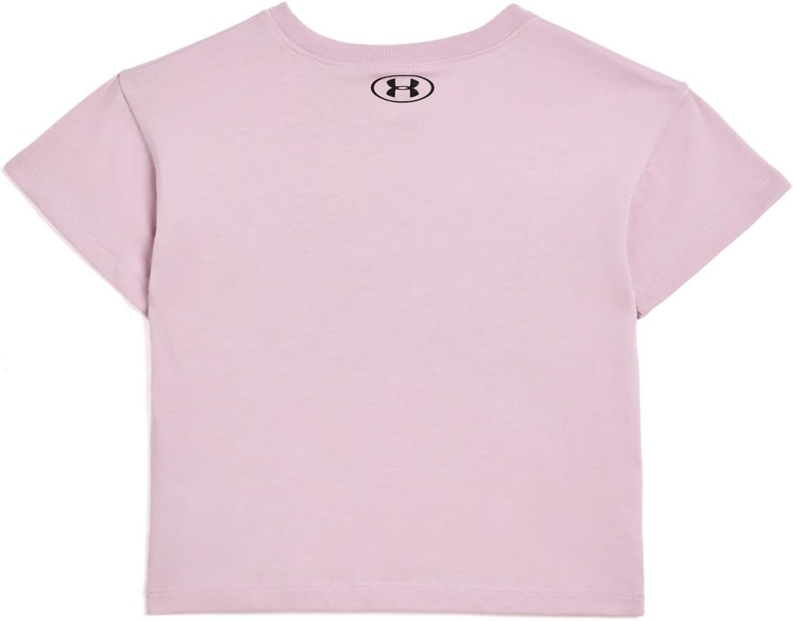 Under Armour Girls' Ua the Real Boss Short Sleeve Tee (Little Kids)