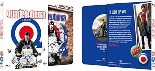Quadrophenia Uk Limited Edition Slipcase Steelbook Limited to 2000 Copies Blu-ray Region free