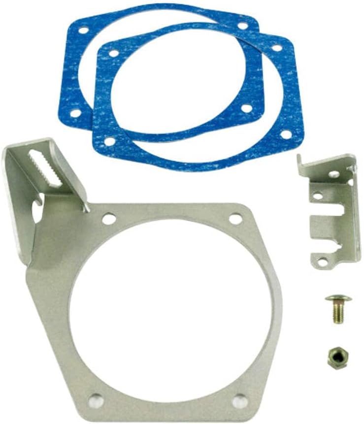 Natural 105mm 4-Bolt Throttle Cable Bracket for GM Chevy LS Natural