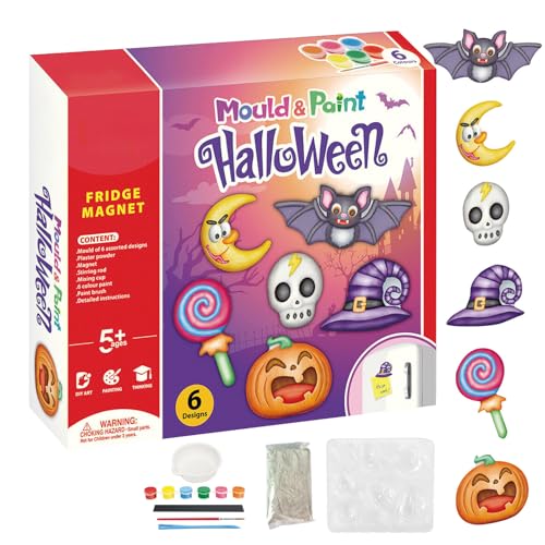 Kit de figurines à peindre pour Halloween : l'activité cadeau idéale
