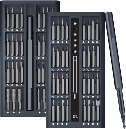 Zaptec 63 In 1 Magnetic Precision Small Screwdriver Set With Magnetic Case For Electronics Phones Laptops Watches Glasses Cameras, Black (B0CZRXFGRV) Amazon Price History, Amazon Price Tracker