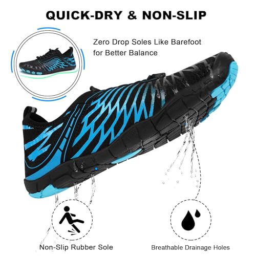 Image of Hike Barefoot Shoes for Women Men Non-Slip Breathable Walking Shoes Wide Toe Box Comfortable Athletic Footwear