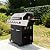 Royal Gourmet GA5404H Deluxe 5-Burner Gas Grill with Rotisserie Kit, Sear Burner, and Side Burner, 64,000 BTU Cabinet Style Propane Gas BBQ Grill, Outdoor Barbecue Party, Black