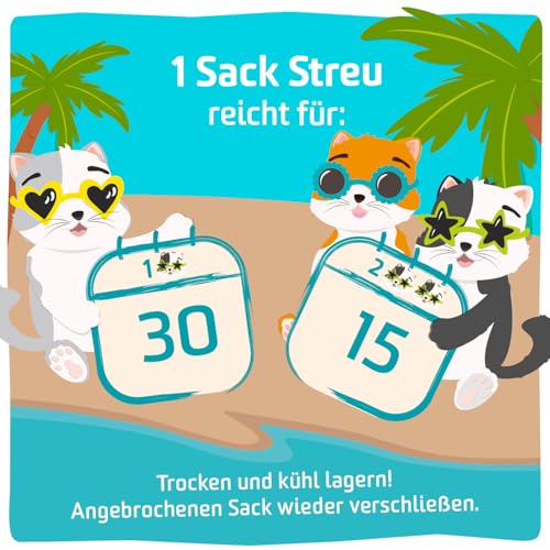 Kitty Bay – Meow Tai – ÖKO Katzenstreu klumpend und staubfrei, 10 Liter