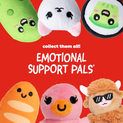 Image of Emotional Support Pals Duckies by Relatable - Cute Stuffed Animals, Squishy Toys and Plushies, Back to School Gift Ideas and Desk Decor for All Ages - Includes 5 Plushies with Plush Carrying Basket