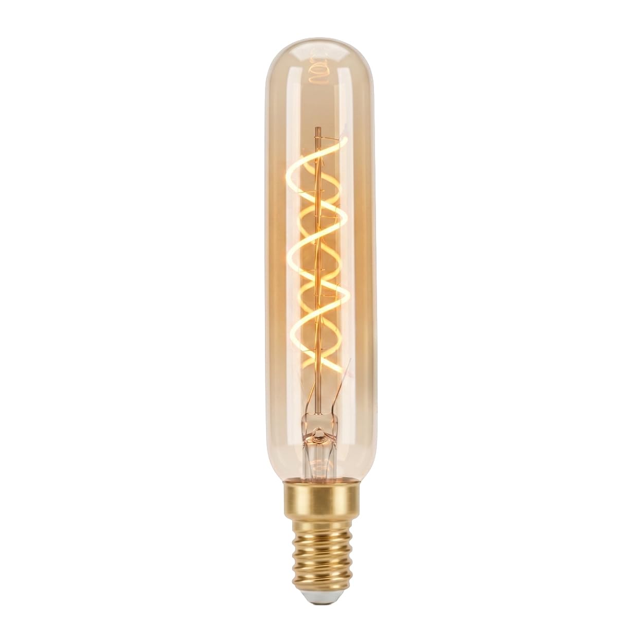 HOFSTEIN E14 LED Warmweiss Glühbirne 10er Set Vintage Glühbirne E14 Leuchtmittel 4W Ersatz Für 25W, Dekorative Längliche Retro Lampe Aus Glas Für Stimmungsvolle Akzentbeleuchtung T25