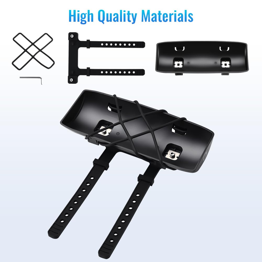 Supporto Portatile per Altoparlante Bluetooth JBL Flip 7/6/5/4/3/Flip Essential 2/Essential - Staffa Universale con Morsetto per Manubrio Bici/Scooter, Carrello da Golf e Corrimano Barca.