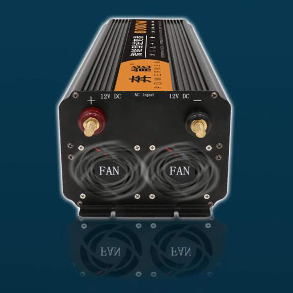 2600W 3200W 4000W 5000W 6000W Inverter di Potenza sinusoidale Pura Convertitore da Auto CC da 12V/24V a 230V 240V 1 con Porte e Prese USB [Classe di efficienza energetica A+++],24V-5000W