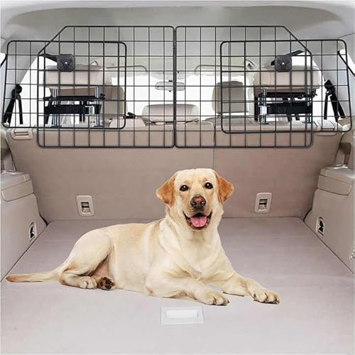 COOLOUS Barreiras de carro para cães para SUVs, veículos, carros e caminhões, tela de arame resisten