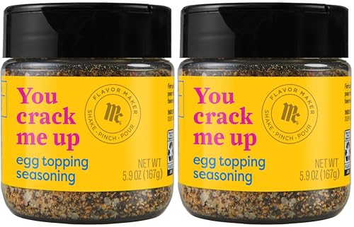 Image of McCormick Egg Topping Seasoning, Flavor Maker, 5.9 oz (Pack of 2)