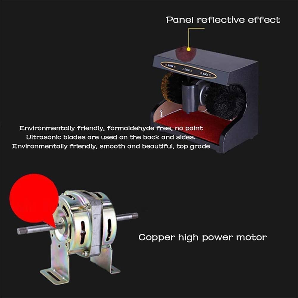 Amazon.co.jp: 電動靴磨き機、自動靴磨き靴磨き機、自動水平誘導靴洗浄