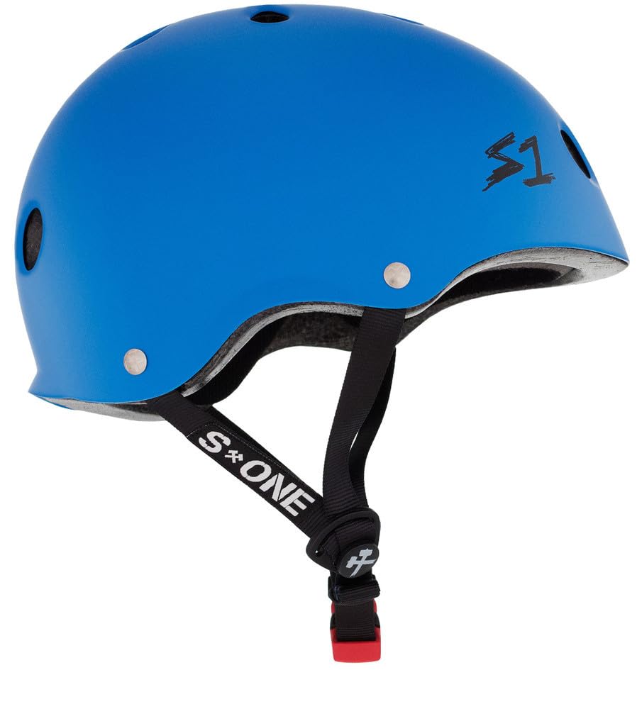 Schutzausrüstung - Mini Helm Lifer - Cyan Matt - S - S EINS