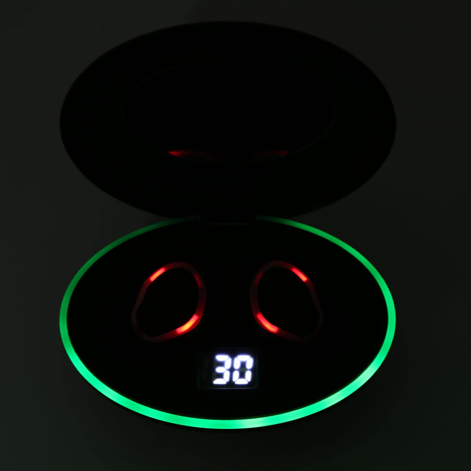 Auricolari Bluetooth sportivi, senza fili, con cancellazione del rumore dei bassi, per palestra e attività all'aperto, materiale ABS, 2 unità