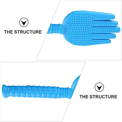 Miniatura 5 de EXCEART Masaje de mano Golpe en forma de martillo palillo de golpeteo - Cinco dedos forma cuerpo palmaditas martillo masajeador muscular Meridian