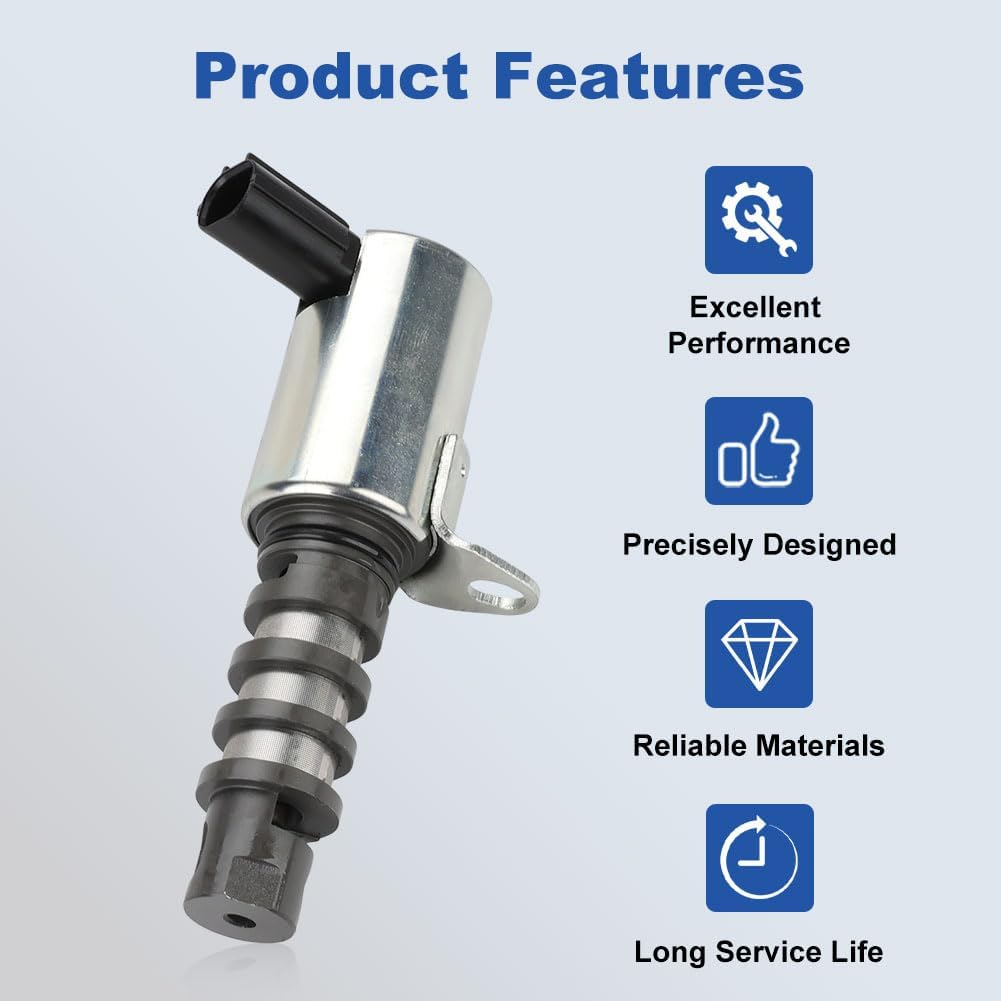 WMPHE Engine Variable Valve Timing VVT Solenoid Compatible with Nissan Altima 2013-2017 Nissan Rogue 2014-2020 L4 2.5L Replacement for 916-922 237963TA1A 237963TA4A Camshaft Oil Control