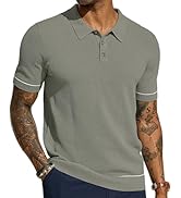 PJ PAUL JONES Mens Polo Shirts Short Sleeve Textured Knit Polo Shirts