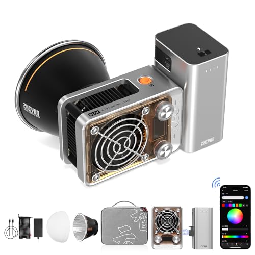 Zhiyun Molus X60 Rgb Oficial 60w Rgb Luz De Video, 2700-6500k Regulable Cri 95, Tlci 98, Luz De Foto Portátil Para Fotografía Con Reflector De Cúpula Difusor Combo Zhiyun Molus X60 Rgb Oficial 60w Rgb Luz De Video, 2700-6500k Regulable Cri 95, Tlci 98, Luz De Foto Portátil Para Fotografía Con Reflector De Cúpula Difusor Combo