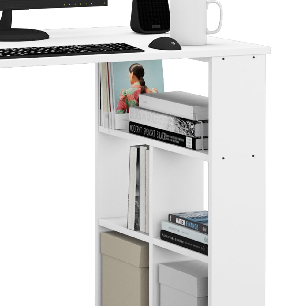 Vicco Bureau Arwen, Blanc, 90x60cm