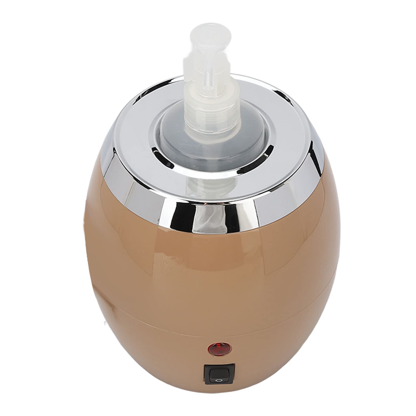 Airshi Réchauffeur d'huile de Massage à Une Seule Bouteille, Chauffe-Lotion à Une Seule Bouteille, Chauffage Léger à 360 Degrés pour Salon (Prise UE 220‑240V)