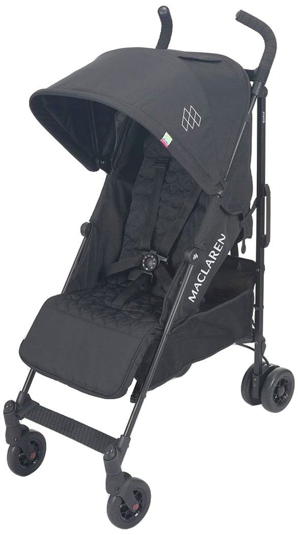 Maclaren Quest Stroller- Full-featured, lightweight and compact. Newborn Safety System and compatible with Maclaren Carrycot, extendable UPF50+/waterproof hood, accessories in the box