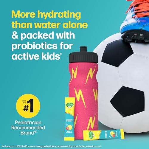 Culturelle Kids Probiotics + Electrolytes, Strawberry Lemonade, 30 Packets - image 3