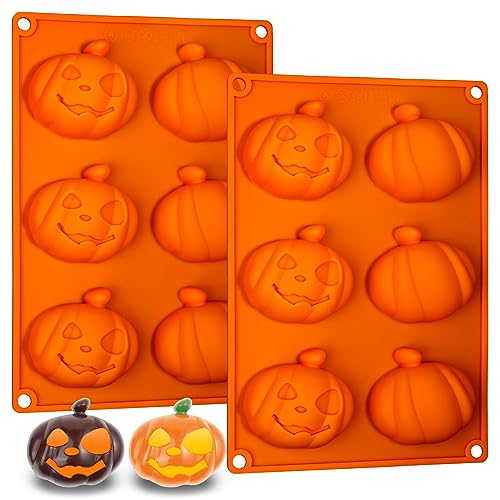 Moule citrouille silicone 3D Webake démoulage facile Halloween - 2