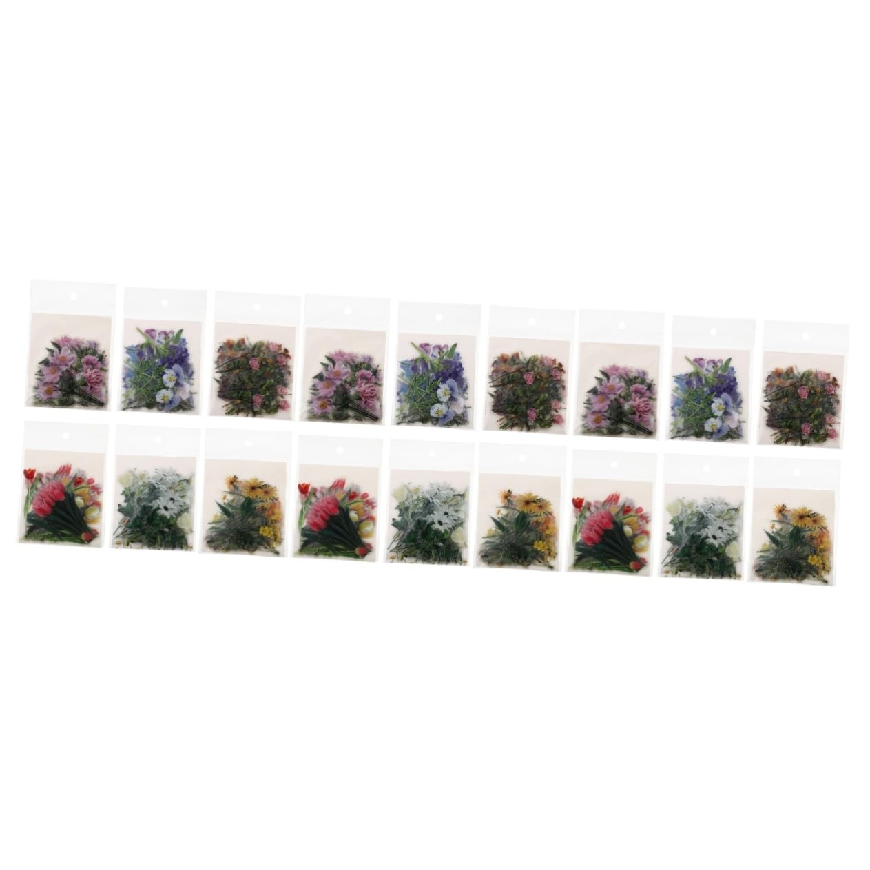 SHINEOFI 720pezzi Adesivi Floreali Autoadesivi Per Scrapbooking Diverse Forme e Decorazioni Per Laptop e Diari Facili Da Rimuovere e Resistenti Materiale Di Alta Qualità