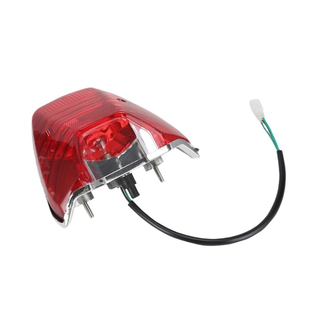Moto Borde Trasero Freno Marcha Luz Luz Trasera Modificada para Motocicleta, LED De Advertencia Freno para Hawk 250, Indicadores, Luces Traseras