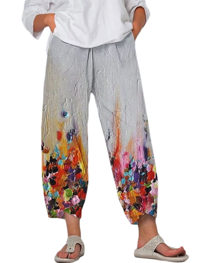 Onsoyours Pantaloni Larghi Donna Estivi Leggeri Traspirante Pantaloni Onsoyours Pantaloni Larghi Donna Estivi Leggeri Traspirante Pantaloni