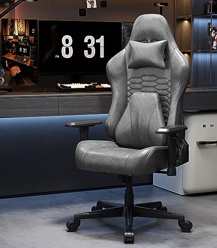 VSHINY Silla Gamer, Silla ergonómica para Juegos con...