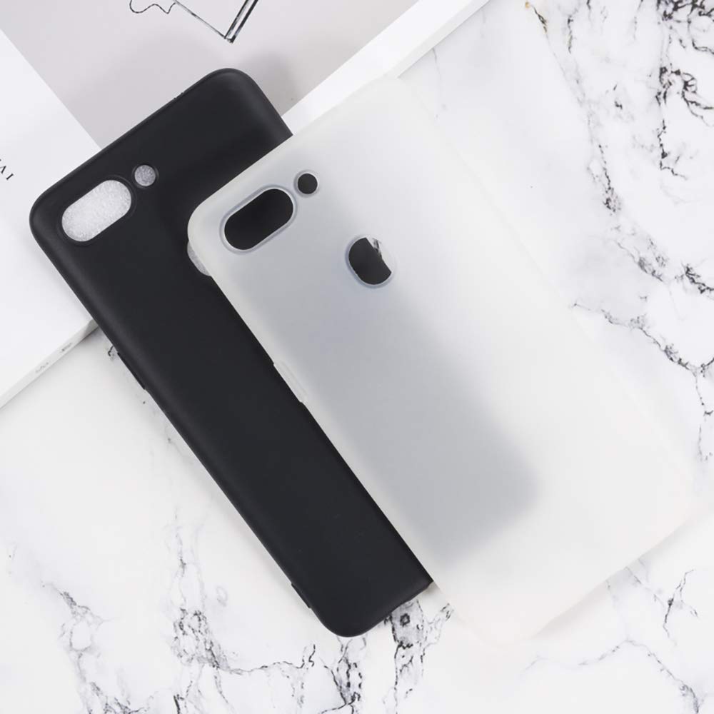 Shantime Custodia Morbida Compatibile con OPPO R15 Pro, Cover