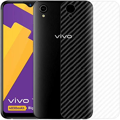 Image of Compatible with Vivo Y90 Back Screen Protective Film Carbon Fiber Skin Transparent Screen Guard Sticker
