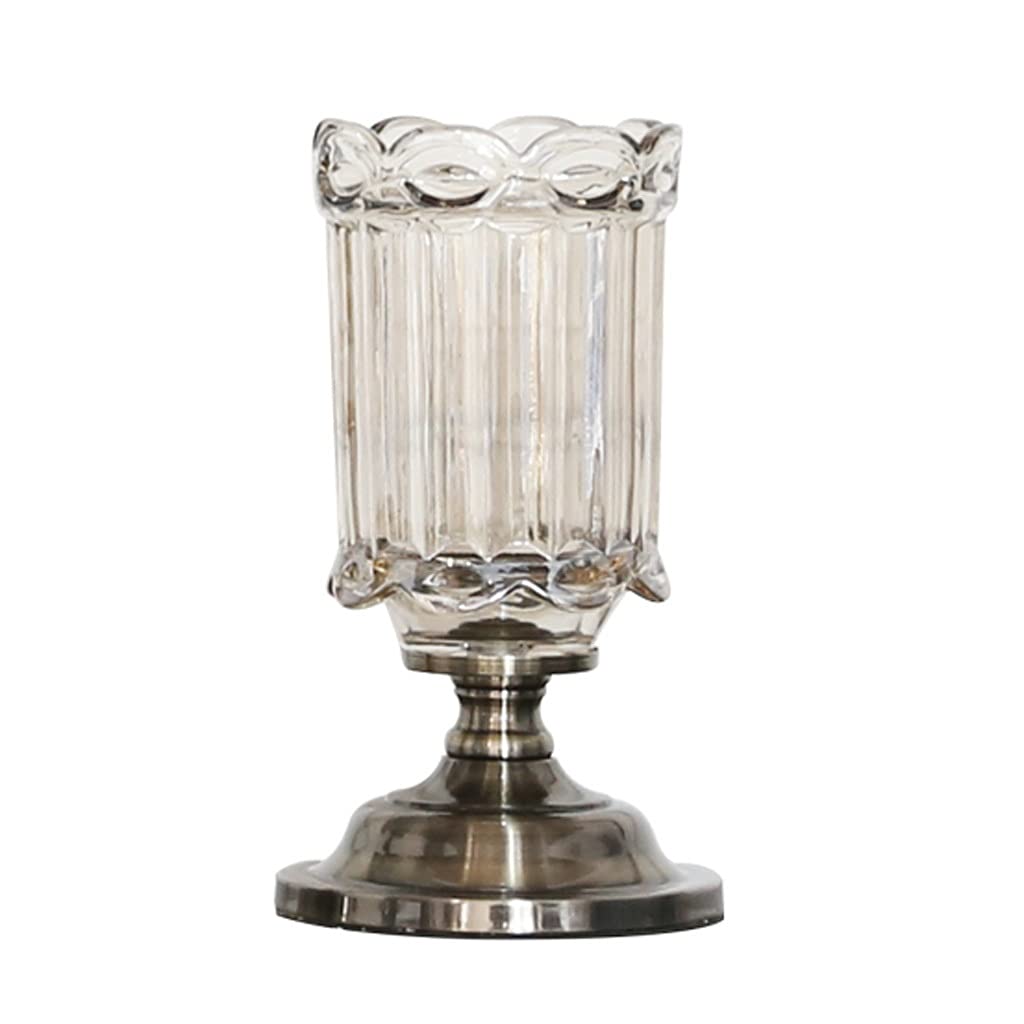 Vase en verre de cristal TUSUOD le cadeau de crémaillère idéal pour un salon chic