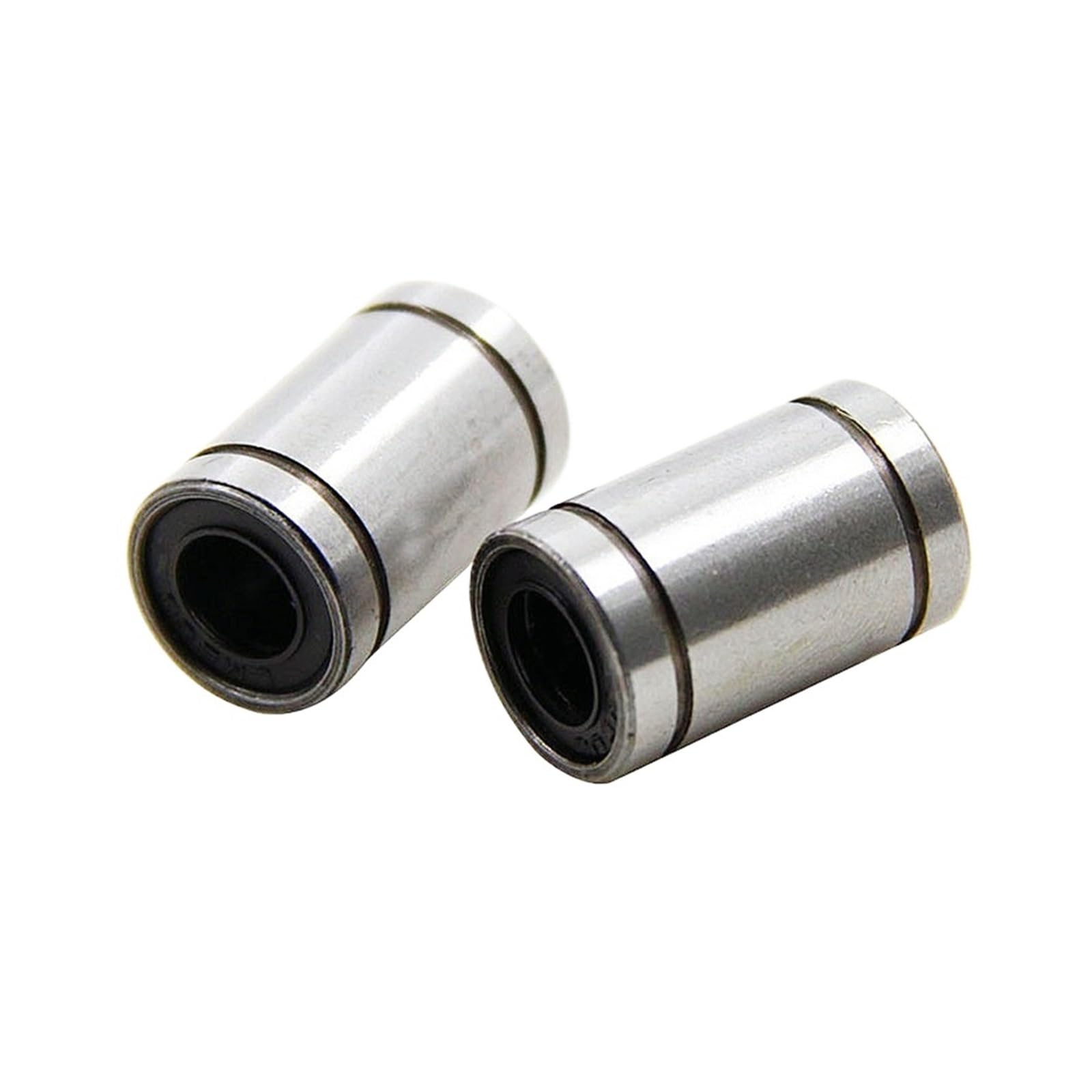 1/10 Uds LM8UU LM10UU LM16UU LM12UU cojinete Lineal Casquillo Lineal 8mm Varillas Carril Lineal Eje Lineal Piezas DIY Impresora 3D(Color:10PCS,Size:LM12LUU)