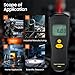 Digital Tachometer, Noncontact Laser Photo Sensor with 30 to 99,999 RPM Accuracy, RPM Gauge Meter