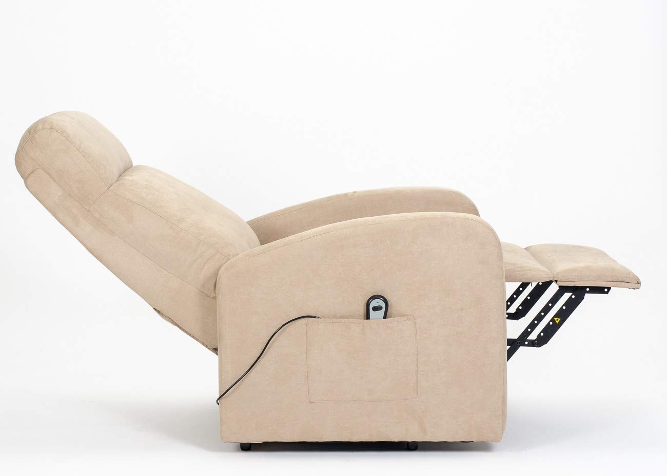 Sime Roma 2 Moteurs Fauteuil releveur inclinable Dispositif Médical 2 Roues siège à Micro-Ressorts Doux fauteuils électriques fauteuils de Relaxation Camel