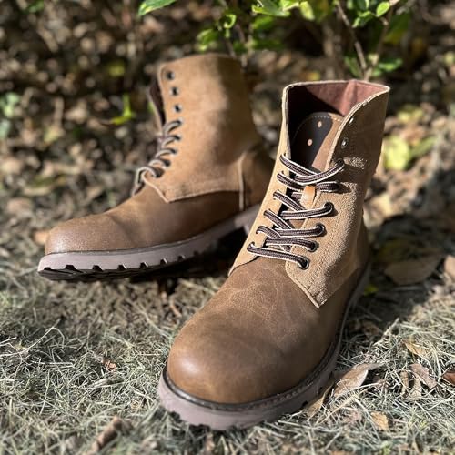Image of COSIDRAM Men's Casual Oxford Boots Classic Suede Chukka Boot Comfort Business Dress Shoes Lace Boots