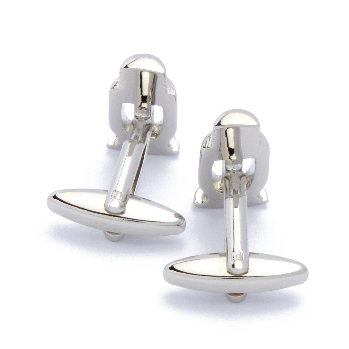 Gemelli - Sprinkler Vigili del Fuoco Argento e Rosso - Asimmetrico - 20mm x 11mm - Gemelli casalinghi
