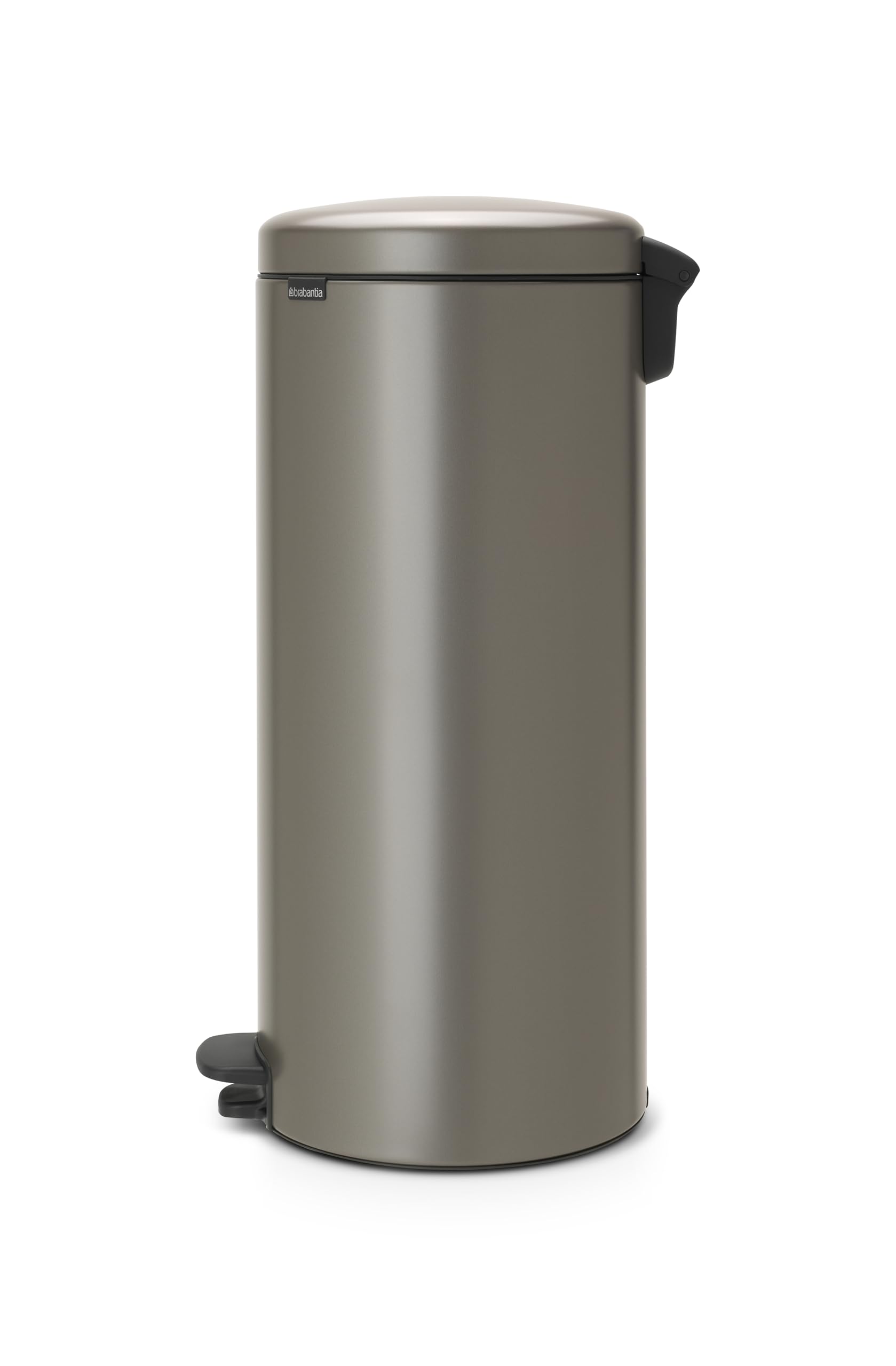 Brabantia 114441 Pedal Bin newIcon Treteimer mit Kunststoffeinsatz in Platin 30 l – Bild 3