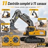 Yeshin pelleteuse RC métal 11 canaux 2,4 GHz, 2 batteries photo 3