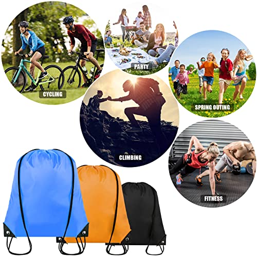 Grneric Drawstring Backpack Bulk 40 Pcs,Polyester Drawstring Bags,20 Color by Grneric - Used condition - Image 6