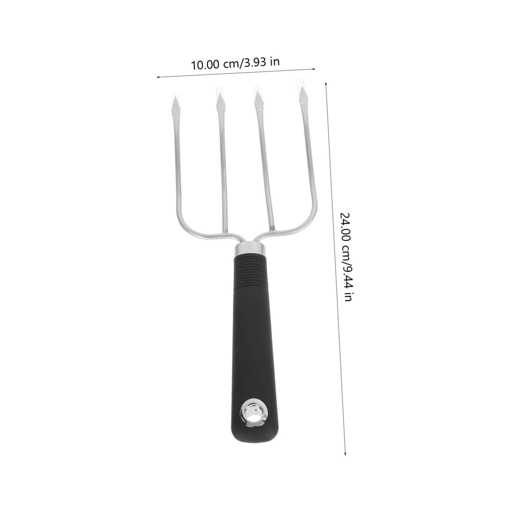 BESPORTBLE 3pezzi Forchetta Da Barbecue Acciaio Inossidabile Strumento Bbq Multiuso Per Grigliate Con Manico Perfetta Per Pesce e Verdure