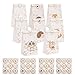 Herefun Sacchetti Regalo Carta, 24 Pezzi Sacchetto di Favore del Partito del Bosco, Caramella Sacchetto, Sacchetti Regalo Compleanno con 36 Adesivi per Bambini Feste di Compleanno