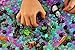 Dew Drops Water Beads Jungle Excursion Tactile Sensory Toys Bin Kit - Rain Forest Toy Animals Included