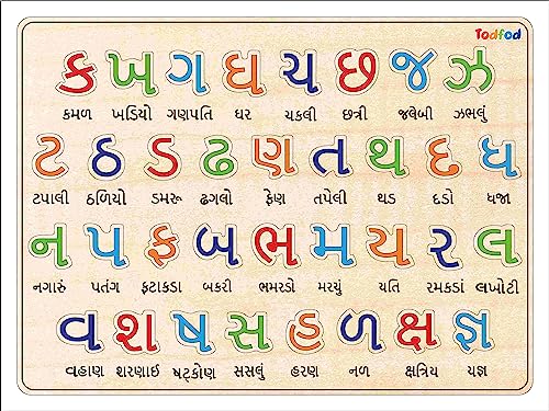 Image of Gujarati Alphabtes & Hindi Alphabets