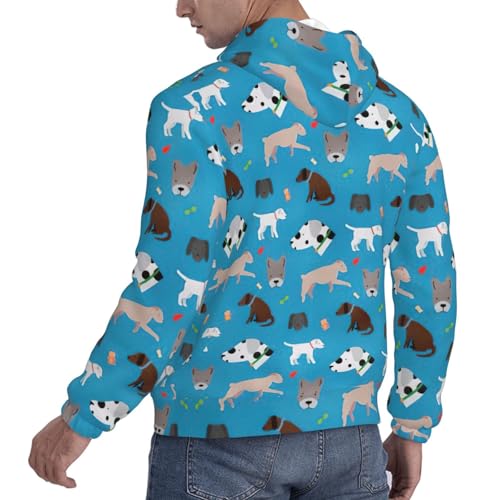 Sweat à capuche doublé hommes isolant et chaud contre le froid - 4