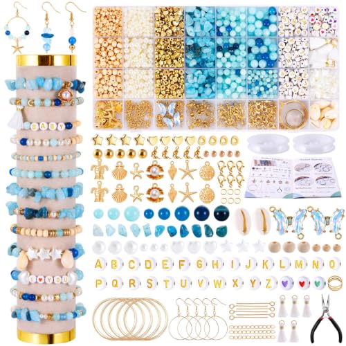 Image of Wurosi Jewelry Making Supplies Kit, Bracelet Making Kit for Adult