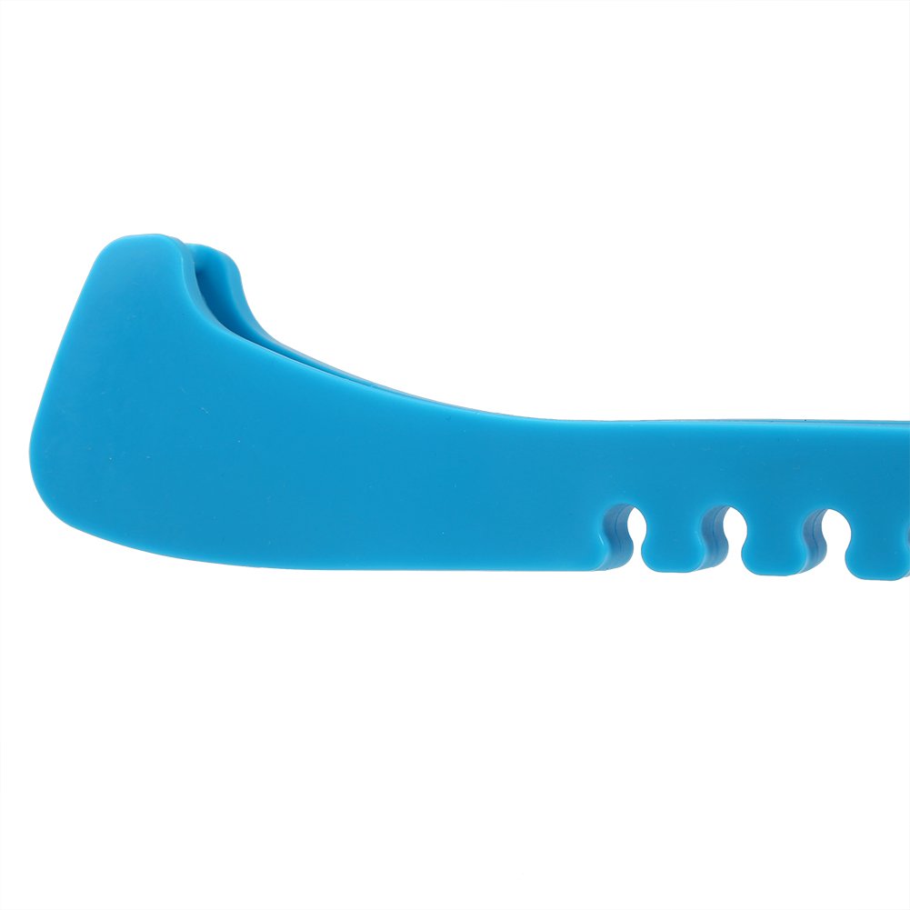 Dilwe Skate Guard, 1 Paio di Protezioni per Pattini da Hockey su Ghiaccio in Eva con Fibbia Regolabile per Pattinaggio