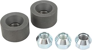 Aramox Wheel Stud Installer, Wheel Stud Installer Tool Kit With 3/4in Hex Nuts M12x1.25 M12x1.5 M14x1.5 22800 for Automobile Light Truck