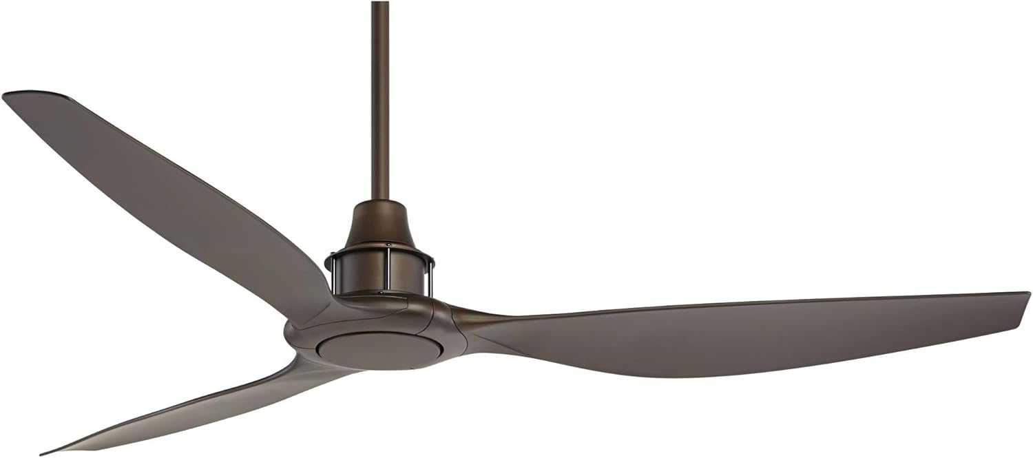 Casa Vieja 58" Interceptor Bronze Fan with 24-In Rod for 12-Ft Ceiling